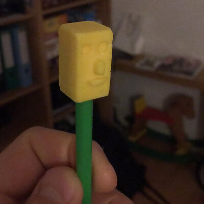 A head to decorate your pencil