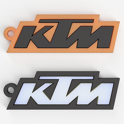 KTM Logo Keychain