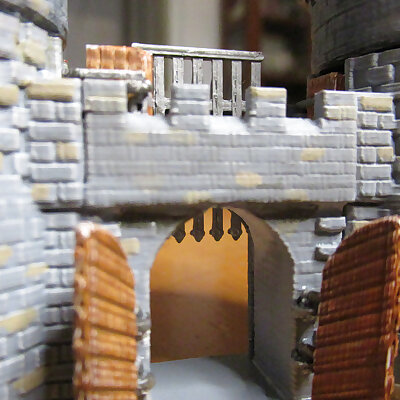 Wall Segments With Gates Drawbridge