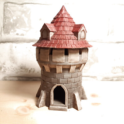 3D Printable Fantasy Tower