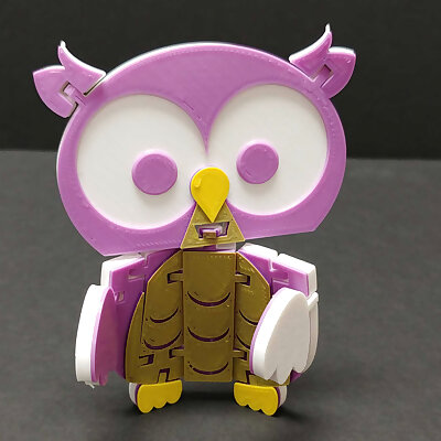 Flexi Articulated Owl