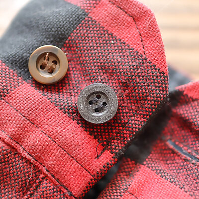 Customizeable Shirt or Jacket Button