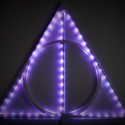 Death Allows symbol with LED lights