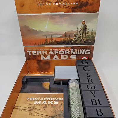 Terraforming Mars Board Game Insert