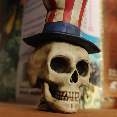 Dead Patriot Skull