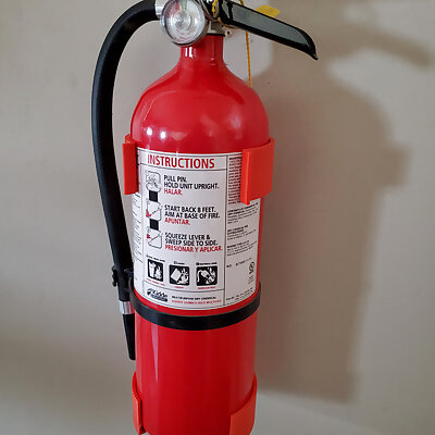 Fire Extinguisher Mounting  10 lb 45 dia 115mm