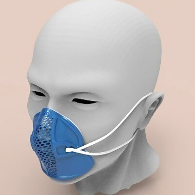 Reusable Facial Mask Respirator Frame Cover