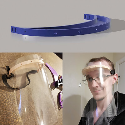 Laser Free Face Shield  face Mask frame