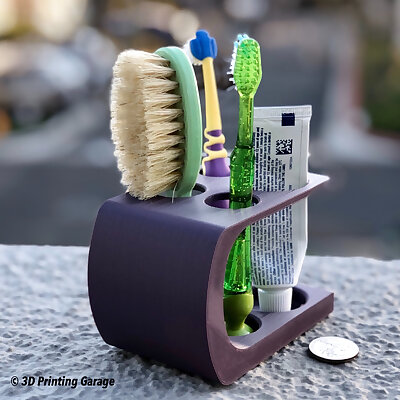 Bathroom Arranger Toothbrush Holder Version3