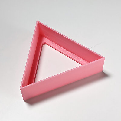 Triangle Cutter 80mm for Polymer Clay  Skinner Blending