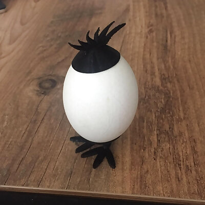 Rooster Comb Egg Hat