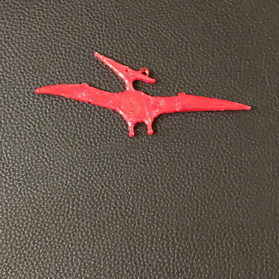 Articulated Pterodactyl Keychain