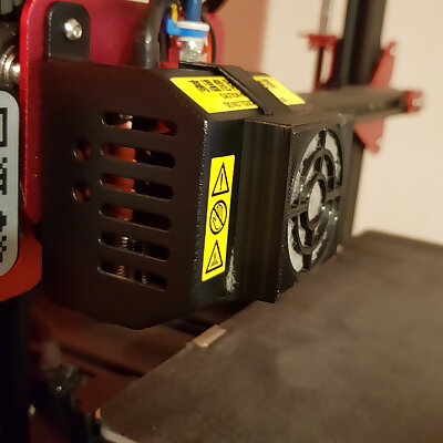 Fan cover for CR10 S PRO
