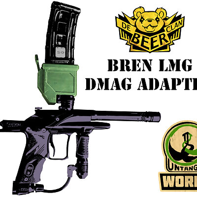 MCS DMAGHELIX Universal Magazine Adapter Bren LMG Style