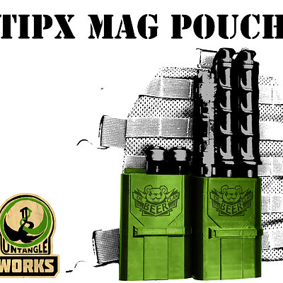 TIPX mag pouch molle tippmann paintball