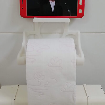 Toilet Paper  Phone Holder
