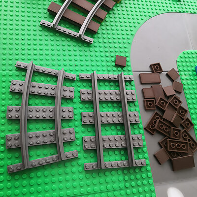 Simple LEGO Compatible custom tracks