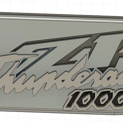 Yamaha Thunderace YZF1000 Keychain