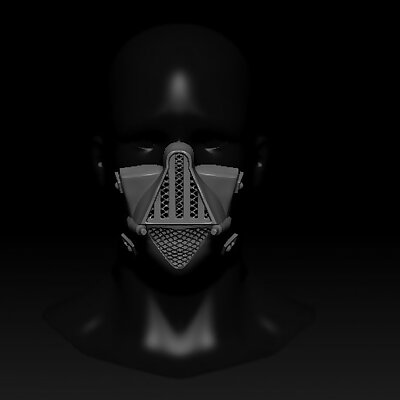 Quarantine Mask Darth Vader Style
