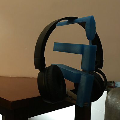 Small Modular Shelf with Headphone  Earbud Holder and Extra Shelves