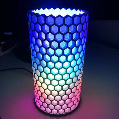 Honeycomb NeoPixel Lamp