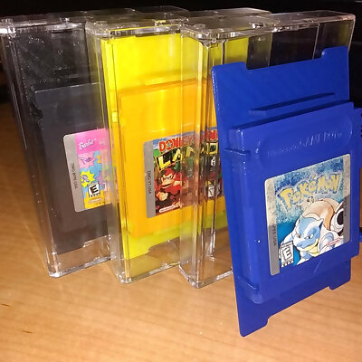 Cassette Case inserts for GameboyGameboy Advance