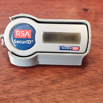 RSA SecurID angled holder