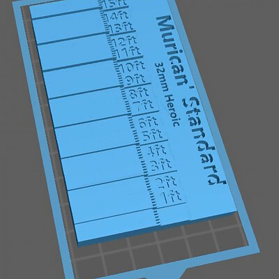 the 32mm Heroic Scale Measurin stick PRINTABLE!