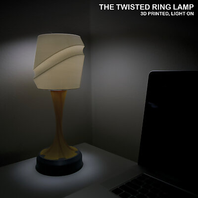 The Twisted Ring Lamp