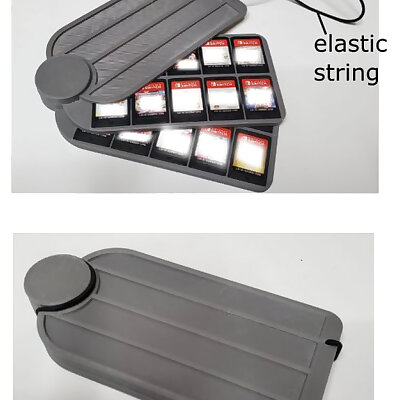 Switch game card case  extendable