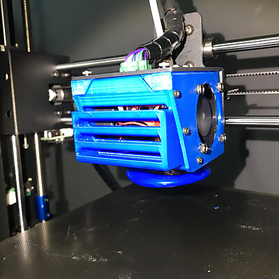 Thing ico Anycubic I3 Mega Improved Hotend Fanbox also S BLTouch  E3DV6 versions