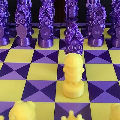 Macho Minions Chess Set