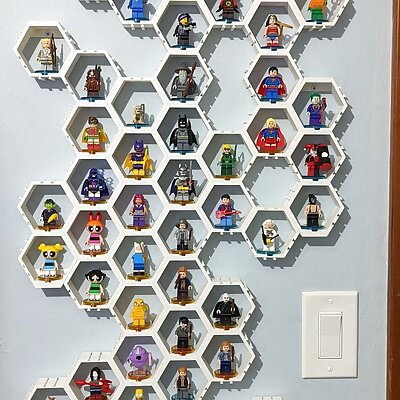 LEGO Dimensions Display Hexagons