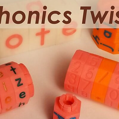 Customizable Phonics and Math Twisters