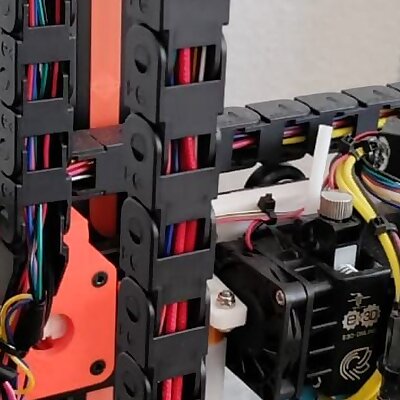 Ender 3 ZX cable chain mounts