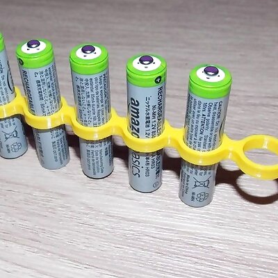 AA  AAA Battery Holder Chain