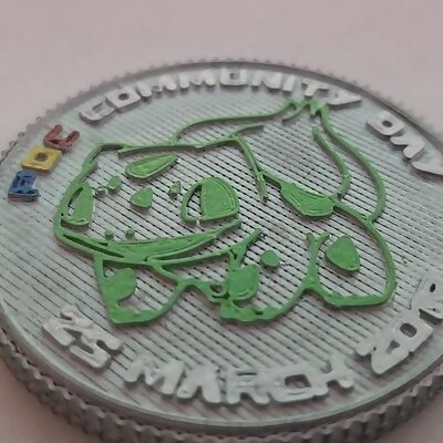Pokemon Go Community Day 3 coin  Bulbasaur