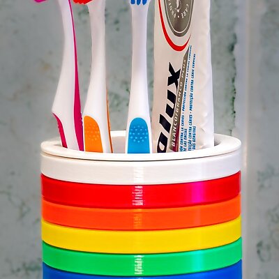 The Pot of the Rings  Toothbrush Holder Version