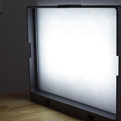 Dimmable LED softbox