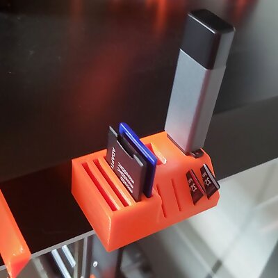 USB and SD Card Holder
