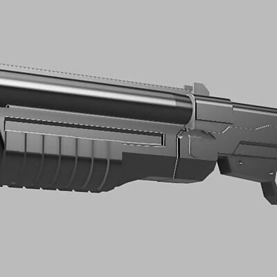 M90 Shotgun Halo CE functioning pump