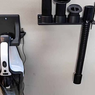 Vacuum and Attachments Wall Mount VacLife