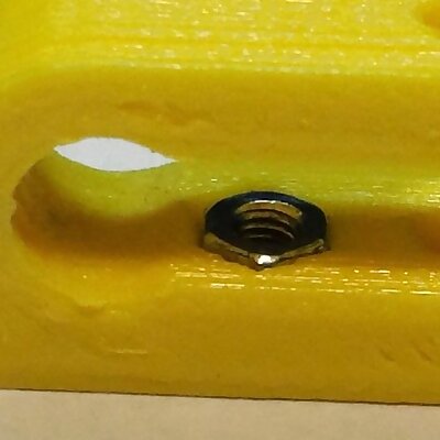 Prusa I3 8mm smooth rod end stop switch mount