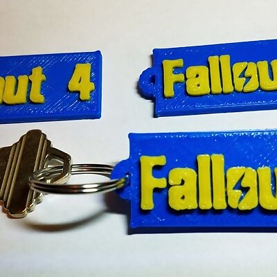 Fallout 4 key chain FOB