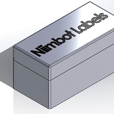 Niimbot Etikettenbox klein Box for Niimbot Labels small