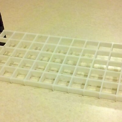 Suction cup eggcrate bracket