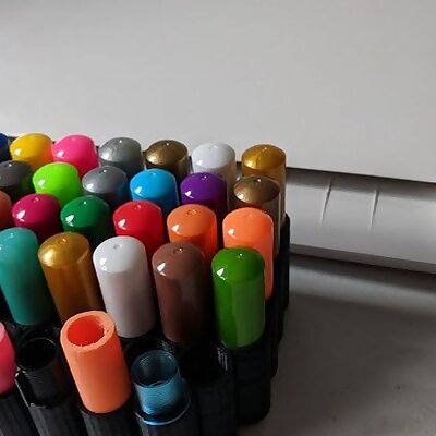 Silhouette sketch pen and tool holder