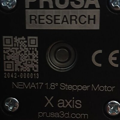 strain relief x motor cable prusa