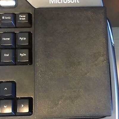 Number Pad Cover  Microsoft Ergonomic Keyboard