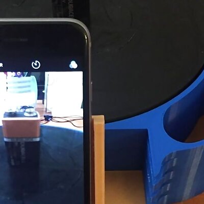 iPhone 6 holder Camera Center for 30 3D Scanner